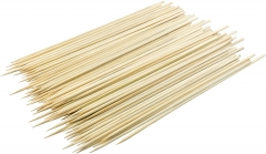DecorRack Natural Bamboo Skewer Sticks, 400 Pack of Organic Wooden Barbecue Kabob Skewers, Best for Grill, BBQ, Kebab, Marshmallow Roasting or Fruit S